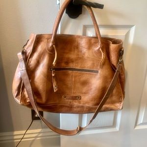 New without tags (NWOT) Bed Stu Rockaway Stitch-Detail Distressed Satchel Bag